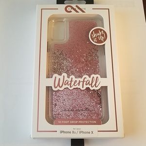 Case-Mate Rose Gold Waterfall Case for iPhone X/XS